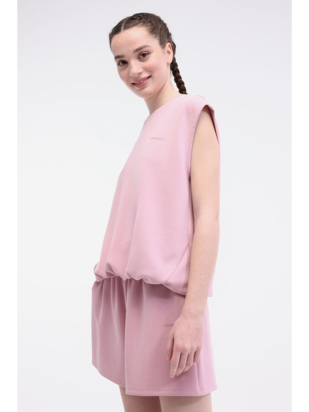 WL MARZIA 11MS444 5FX Pembe Kadın Kısa Kol T-Shirt