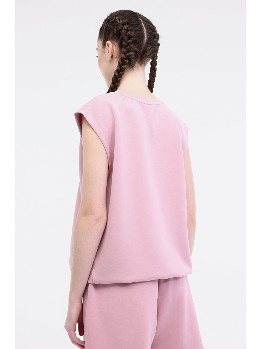 WL MARZIA 11MS444 5FX Pembe Kadın Kısa Kol T-Shirt-1