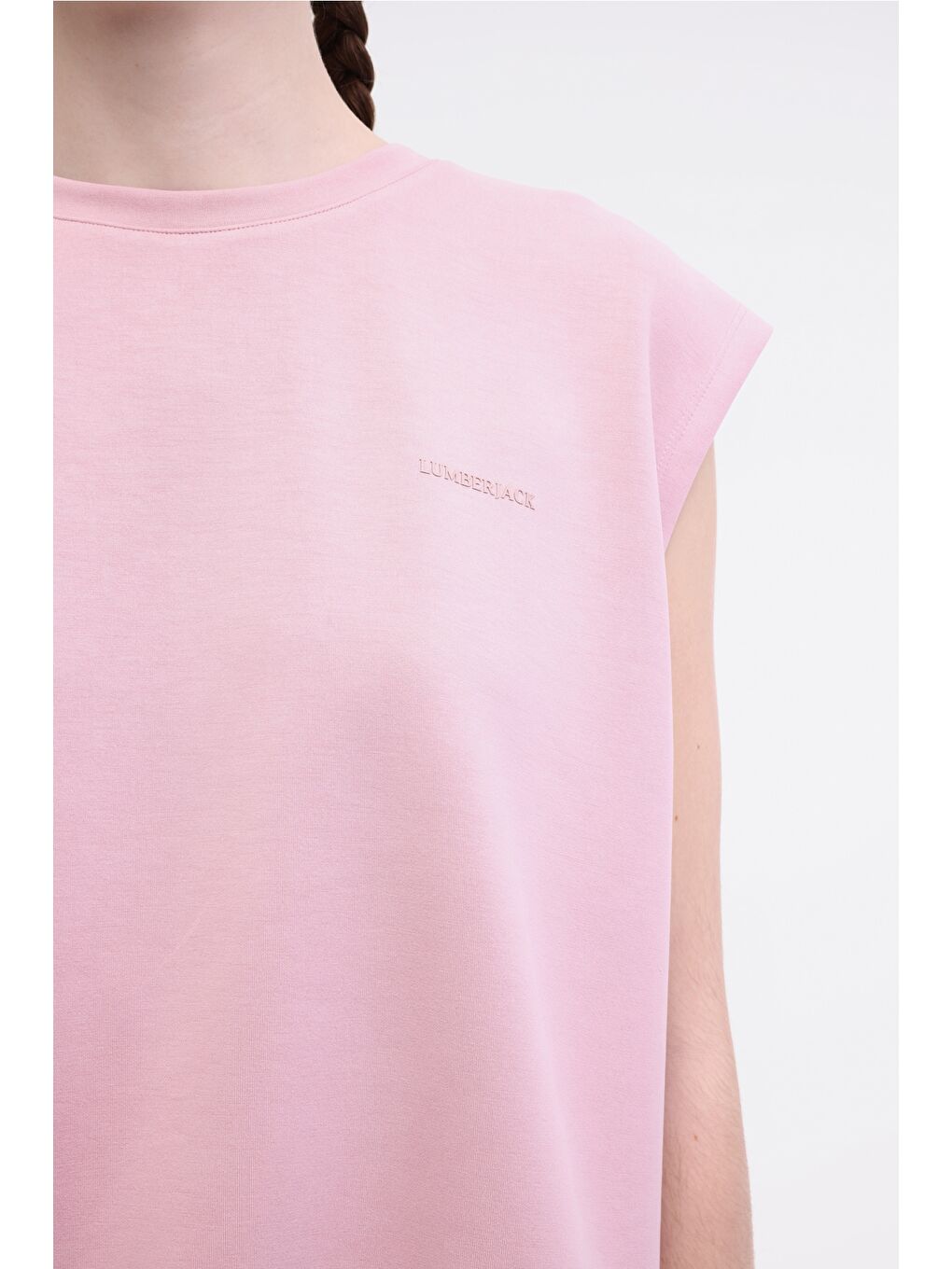 WL MARZIA 11MS444 5FX Pembe Kadın Kısa Kol T-Shirt-3