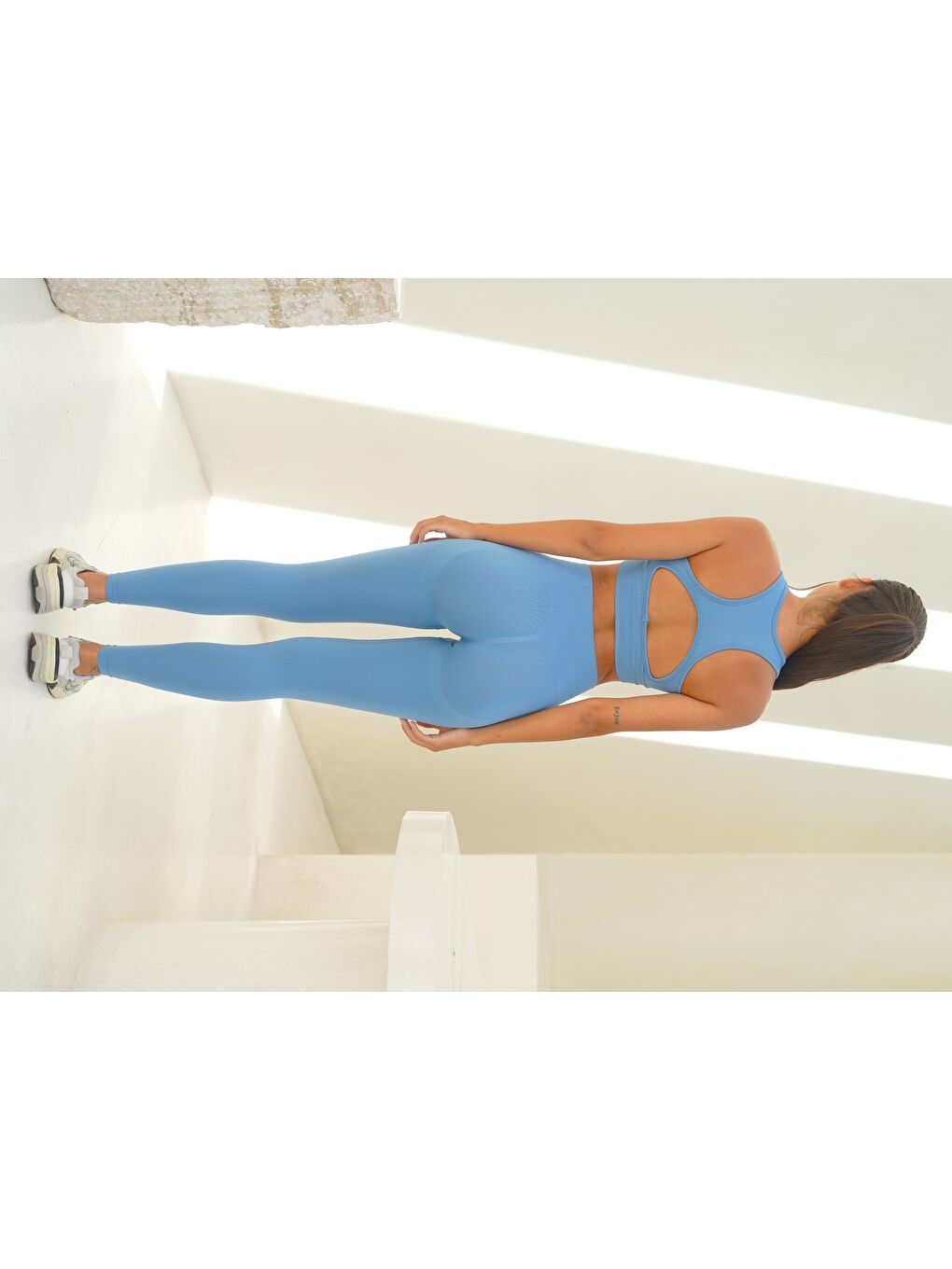 Surya İndigo Toparlayıcı Bilek Hizasında Tayt-1