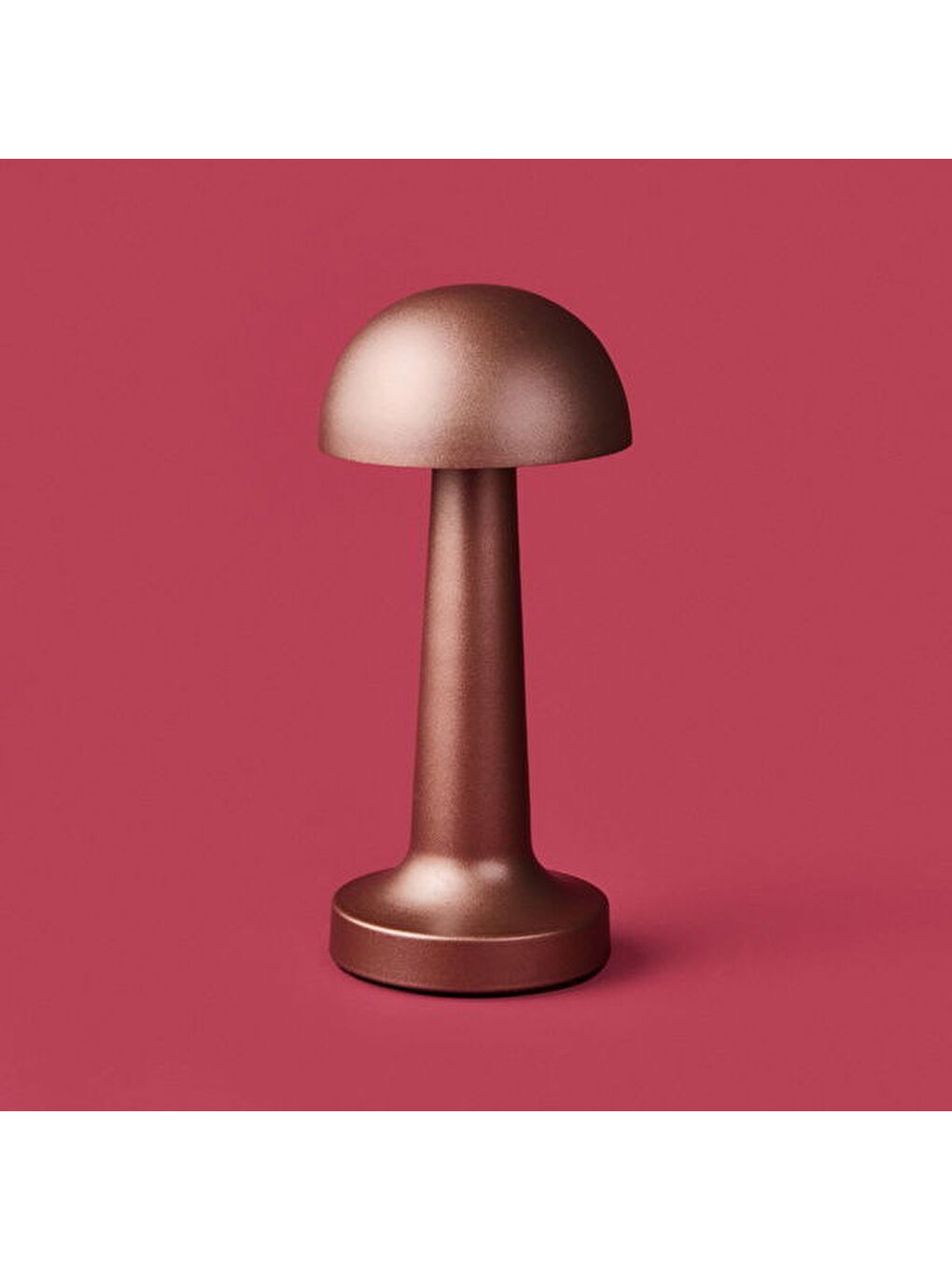 Sarı FL-8080 Şarjlı Led Masa Lambası - Bronz - 22,5 cm-3