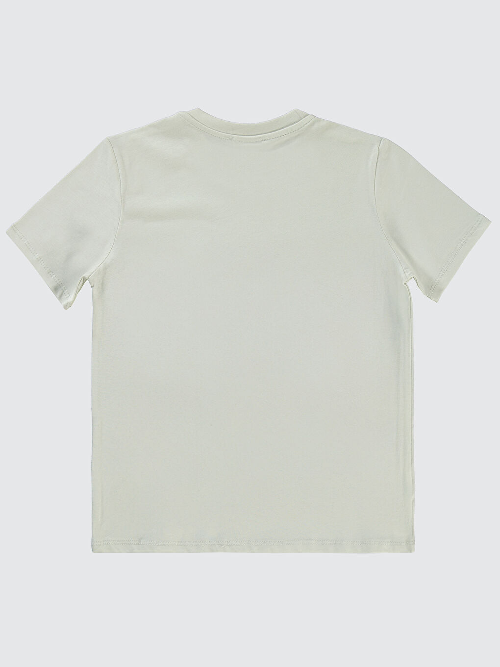 Boys Erkek Çocuk Tişört 10-13 Yaş Açık Gri-1