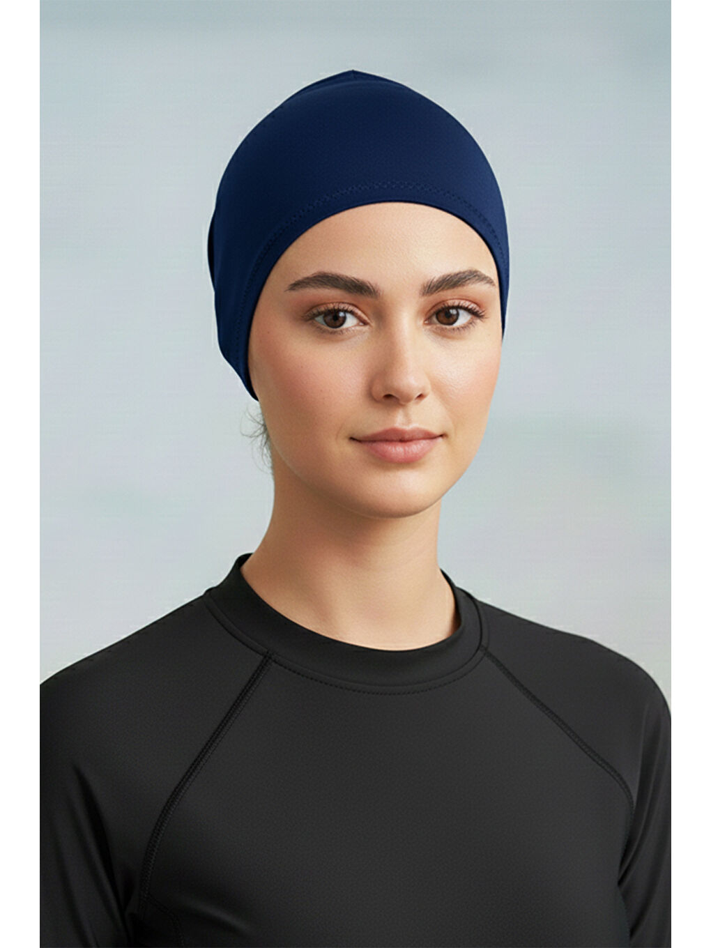 Havuz Deniz Düz Bone R-990 Lacivert