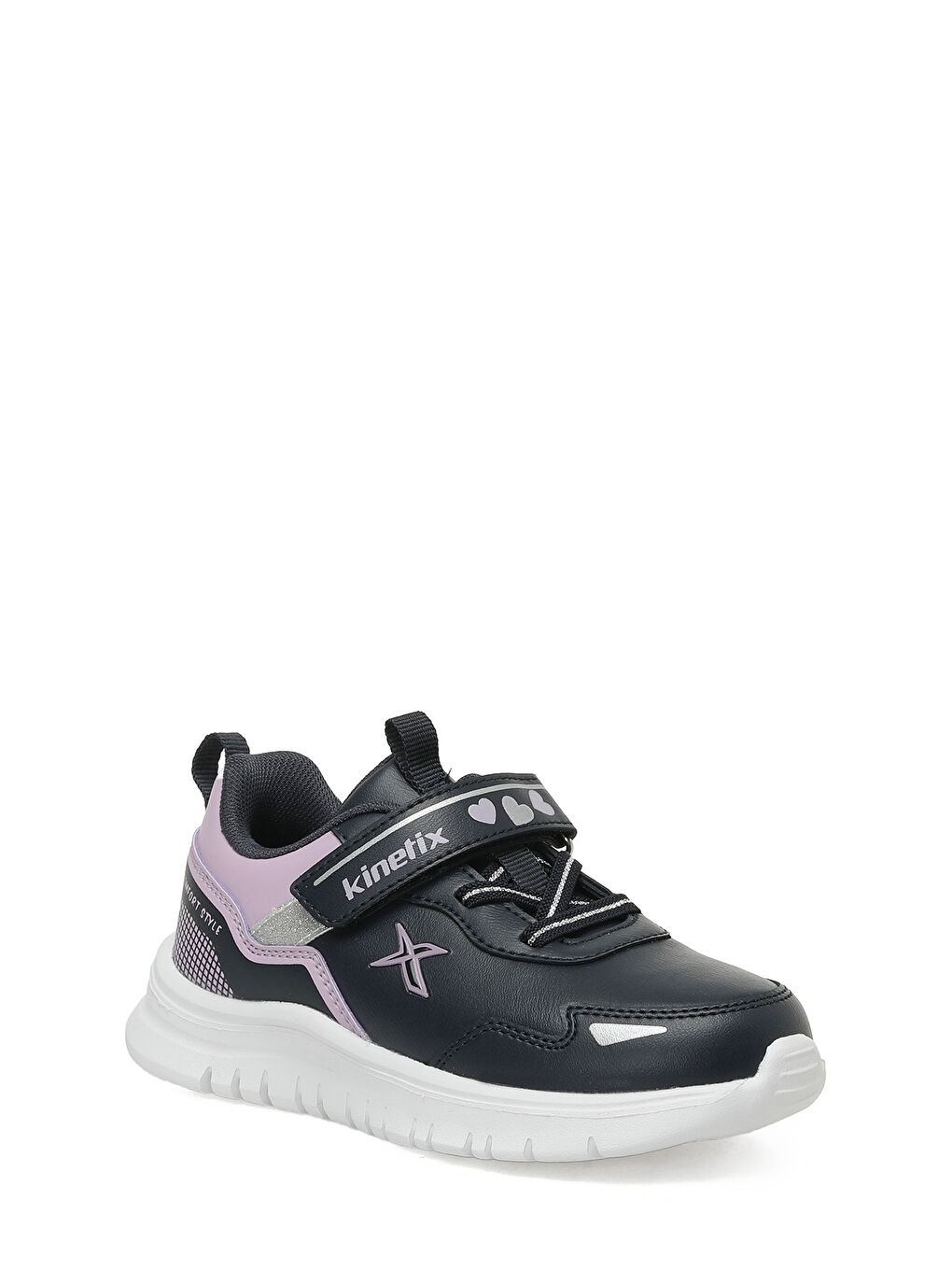 ESGAN PU P 5PR Lacivert Kız Çocuk Spor Ayakkabı-1