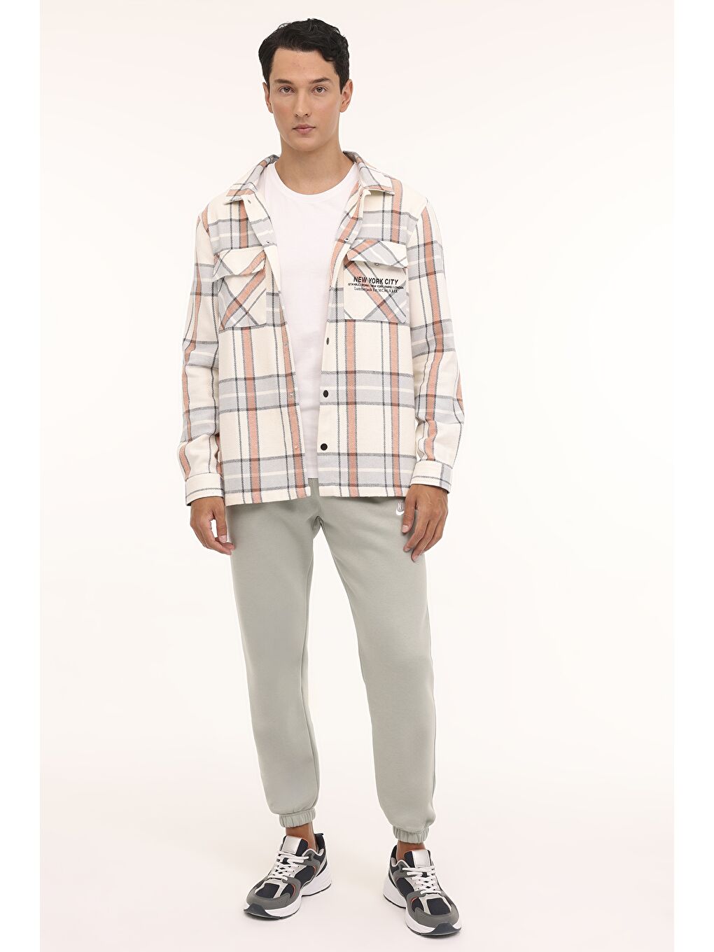 Pembe ML GREYS 6OURB2017 4PR Somon Erkek Gömlek-2