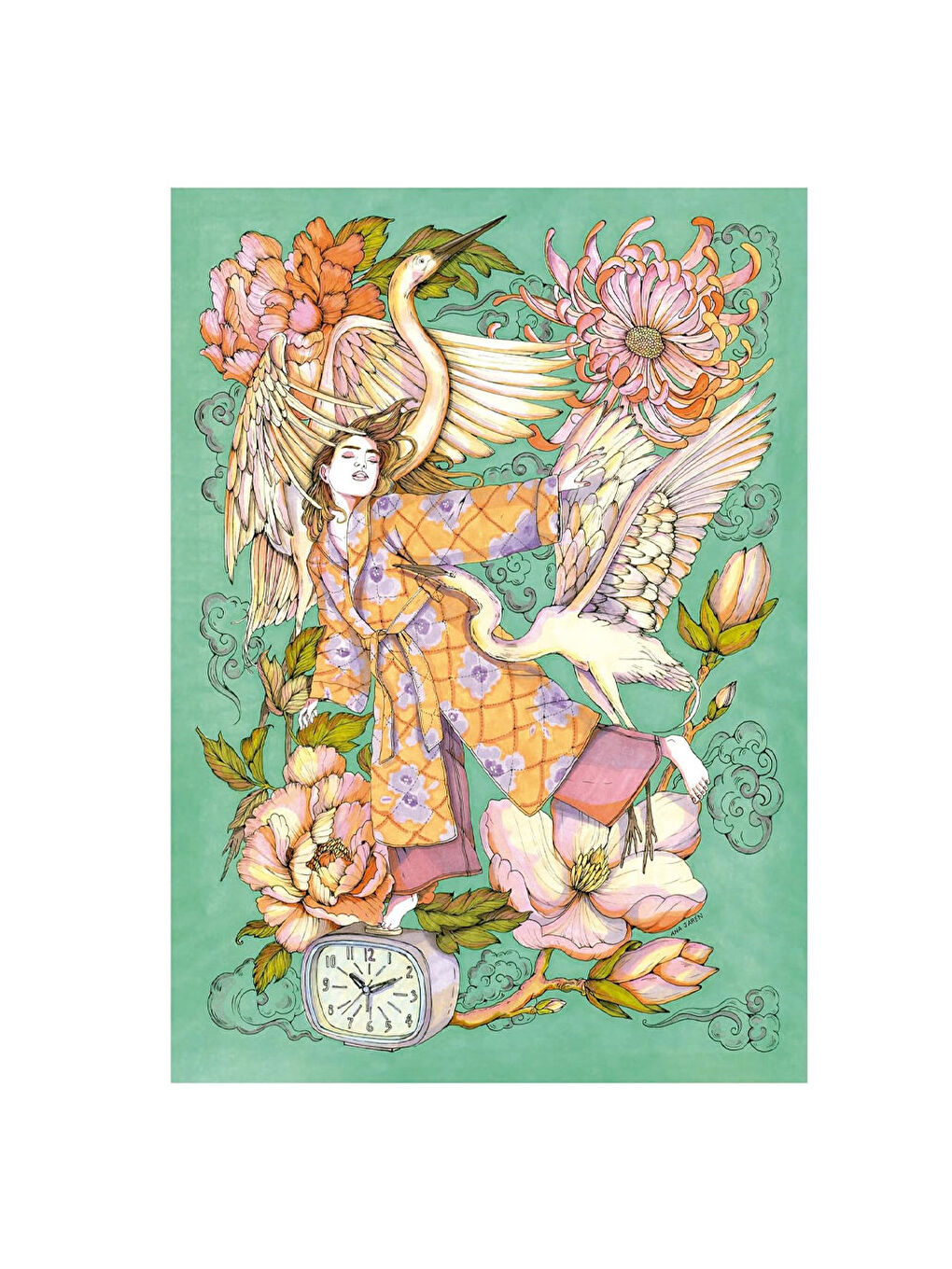 Puzzle 1000 Parça Uyanış, Ana Jarén 20249-1