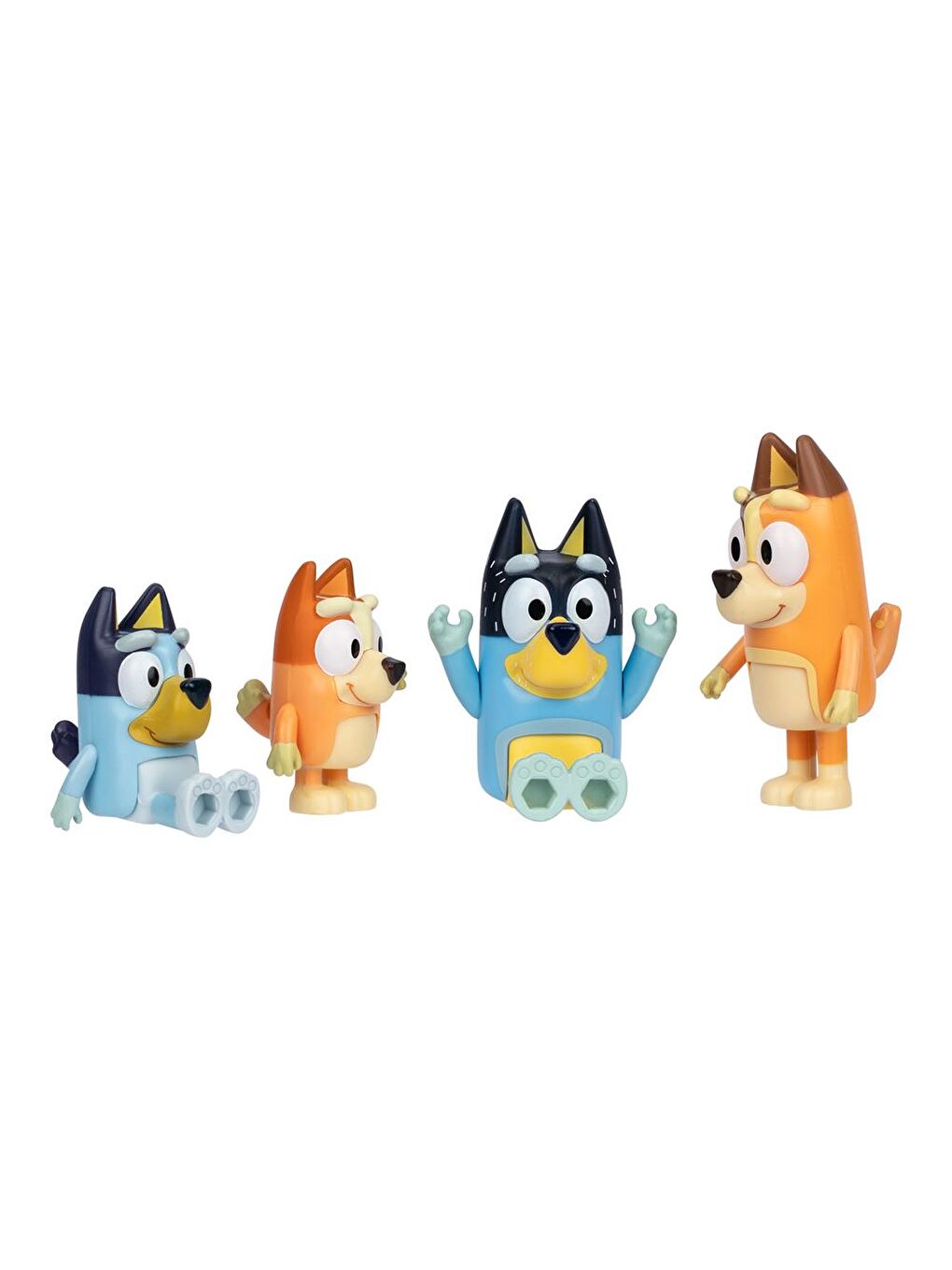 Moose Toys Bluey 4'lü Figür Set - Bluey ve Ailesi-2