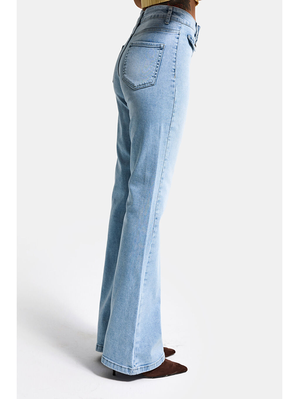 Mavi Kadın Ice 4s6-3 Flare Fit High Waist Esnek Kumaş Denim Jean-3