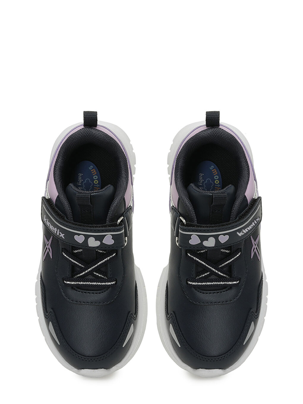 ESGAN PU P 5PR Lacivert Kız Çocuk Spor Ayakkabı-3