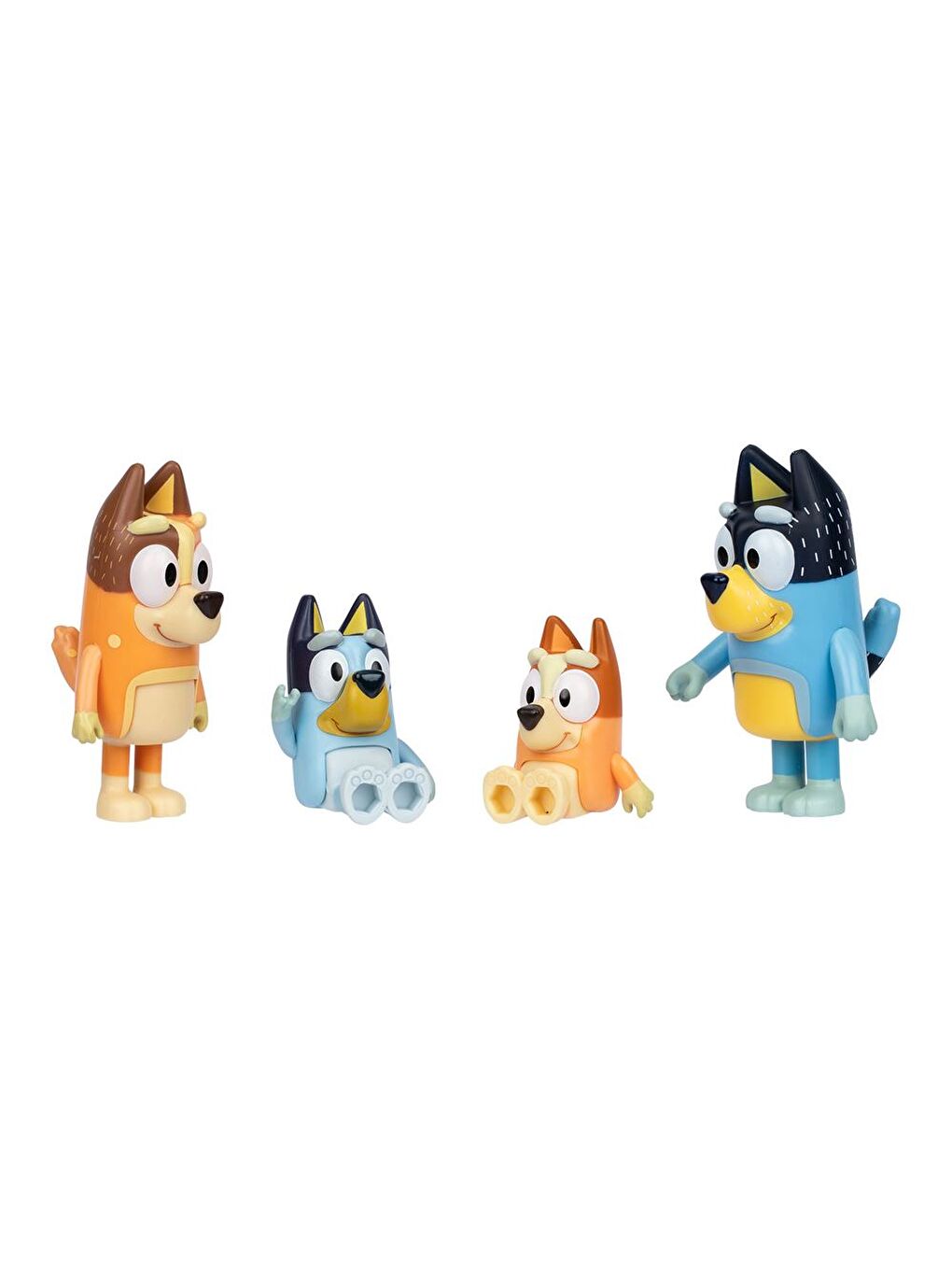 Moose Toys Bluey 4'lü Figür Set - Bluey ve Ailesi-3
