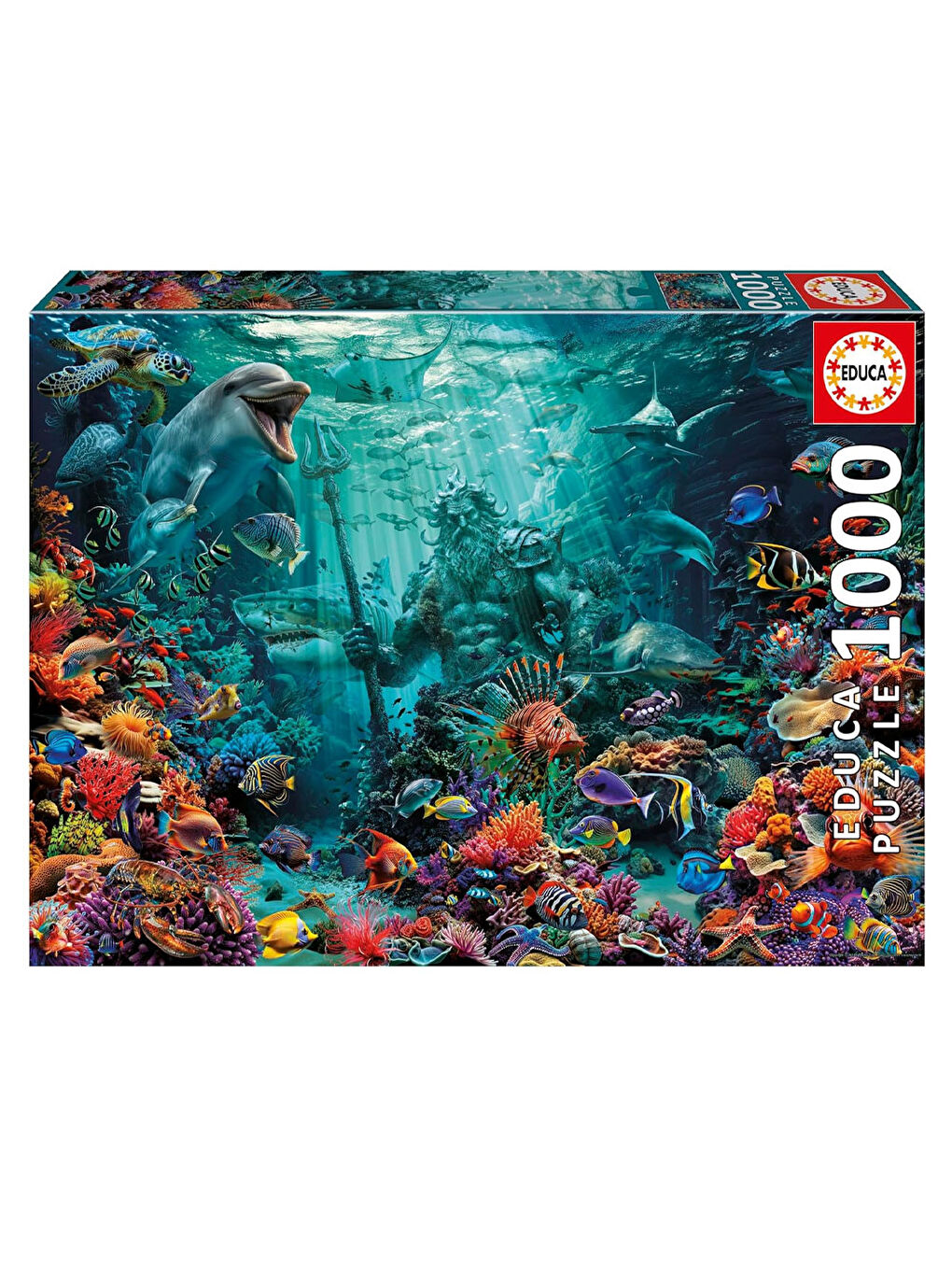 Puzzle 1000 Parça Poseidon Mercan Resifi 20174