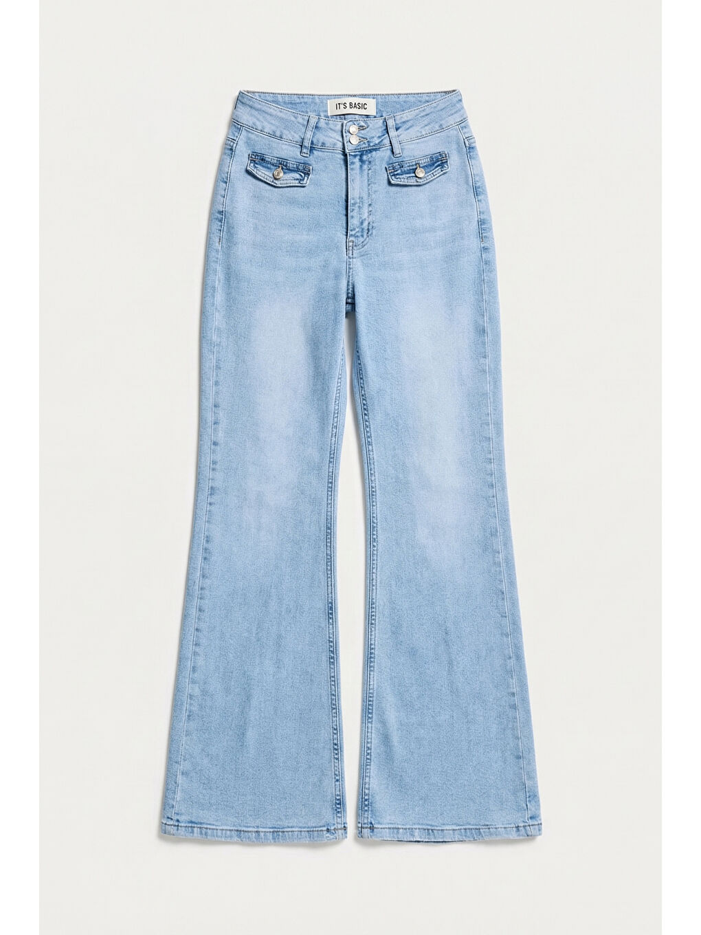 Mavi Kadın Ice 4s6-3 Flare Fit High Waist Esnek Kumaş Denim Jean-5