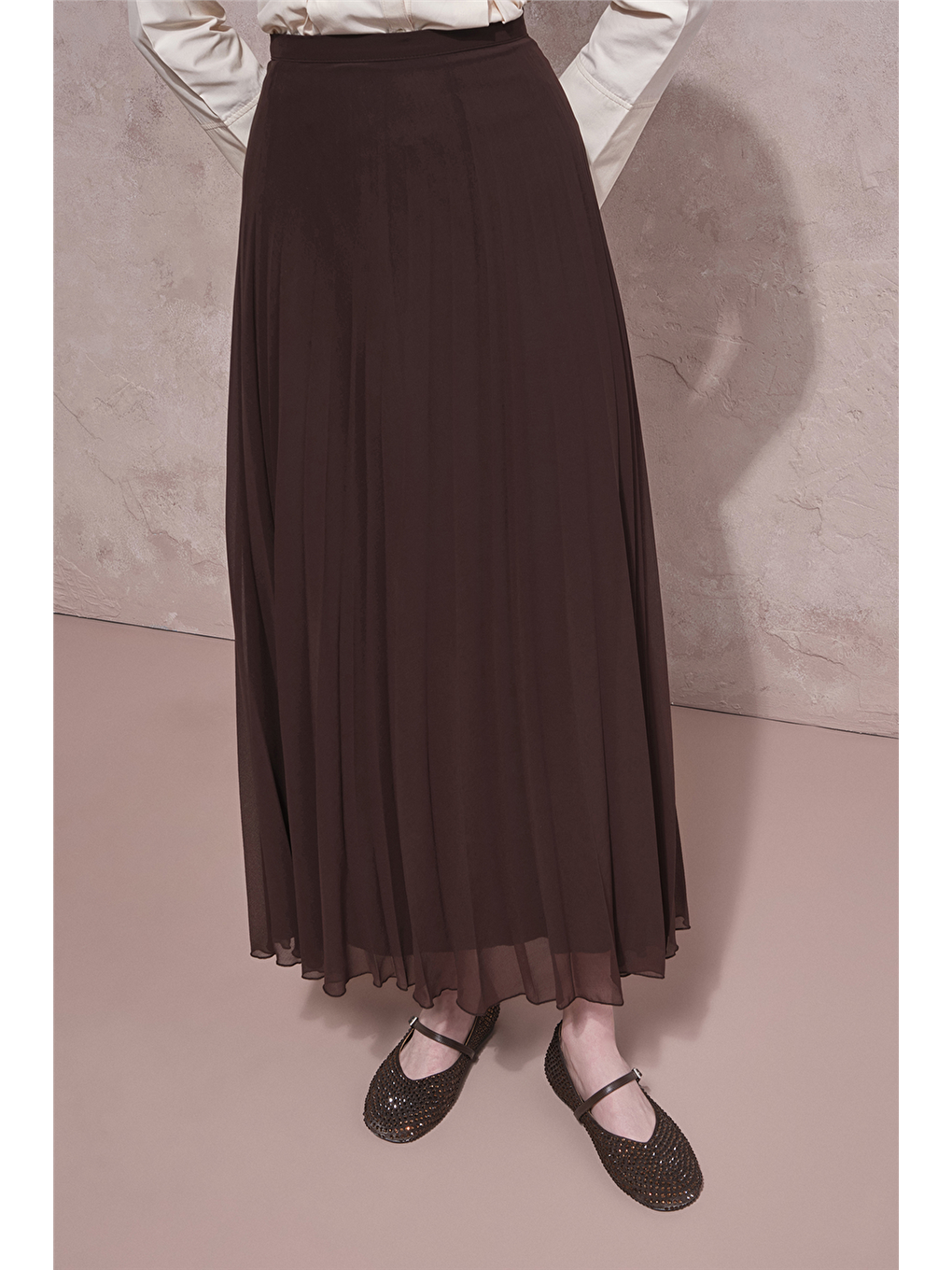 Kahverengi Piliseli Etek Acı Kahve-2