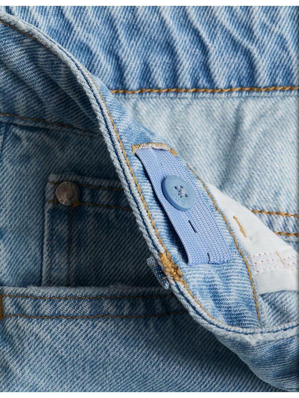 Mavi Erkek Çocuk Baggy Fit Jean Pantolon-2