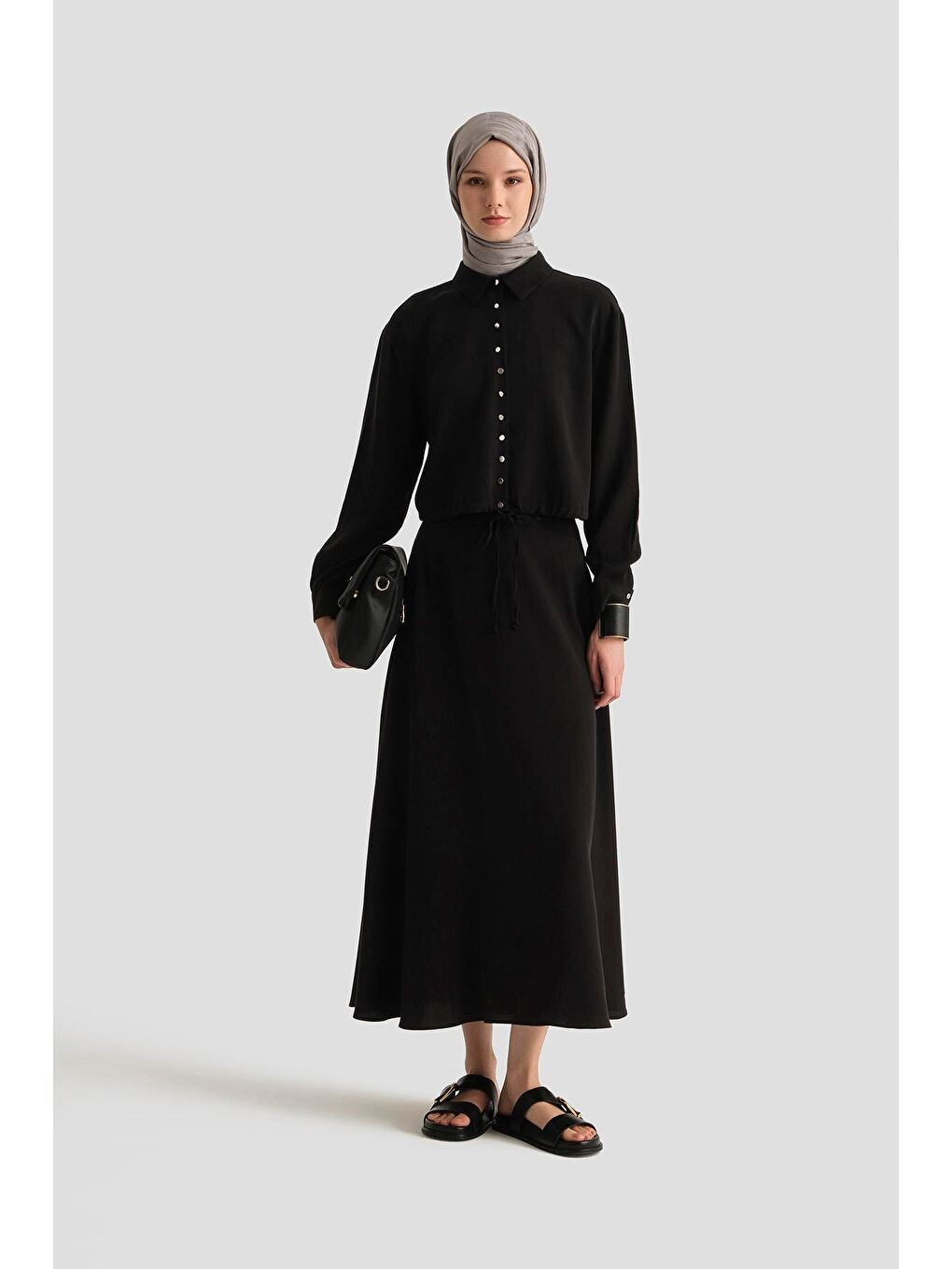 Lyocell Etek 25Yd4226-2 Siyah-1