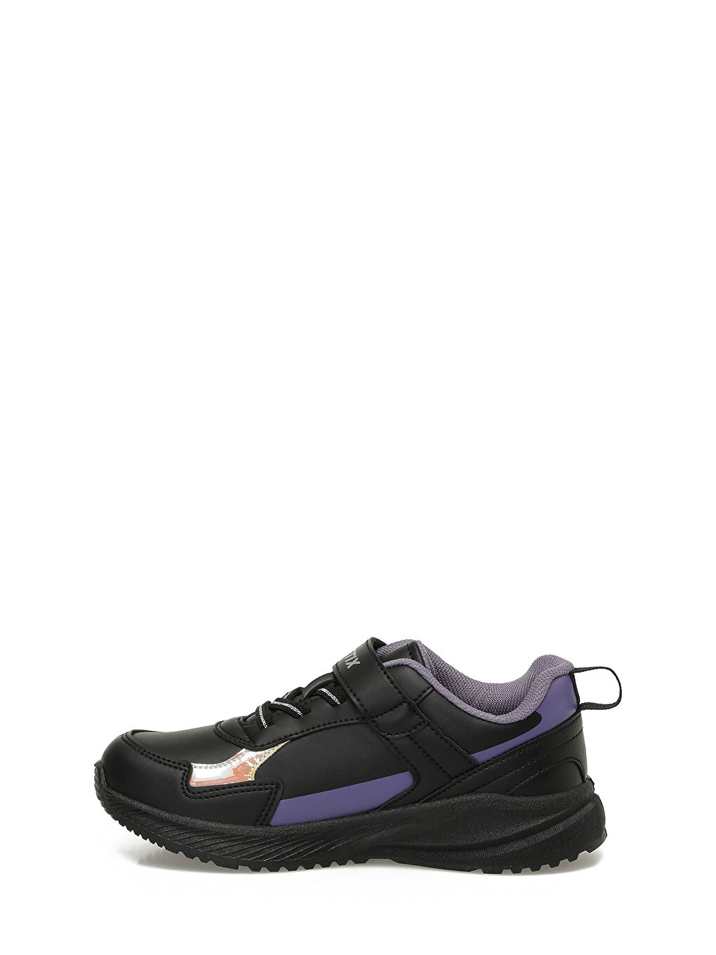 GRAND F 5PR Siyah Kız Çocuk Spor Ayakkabı-2