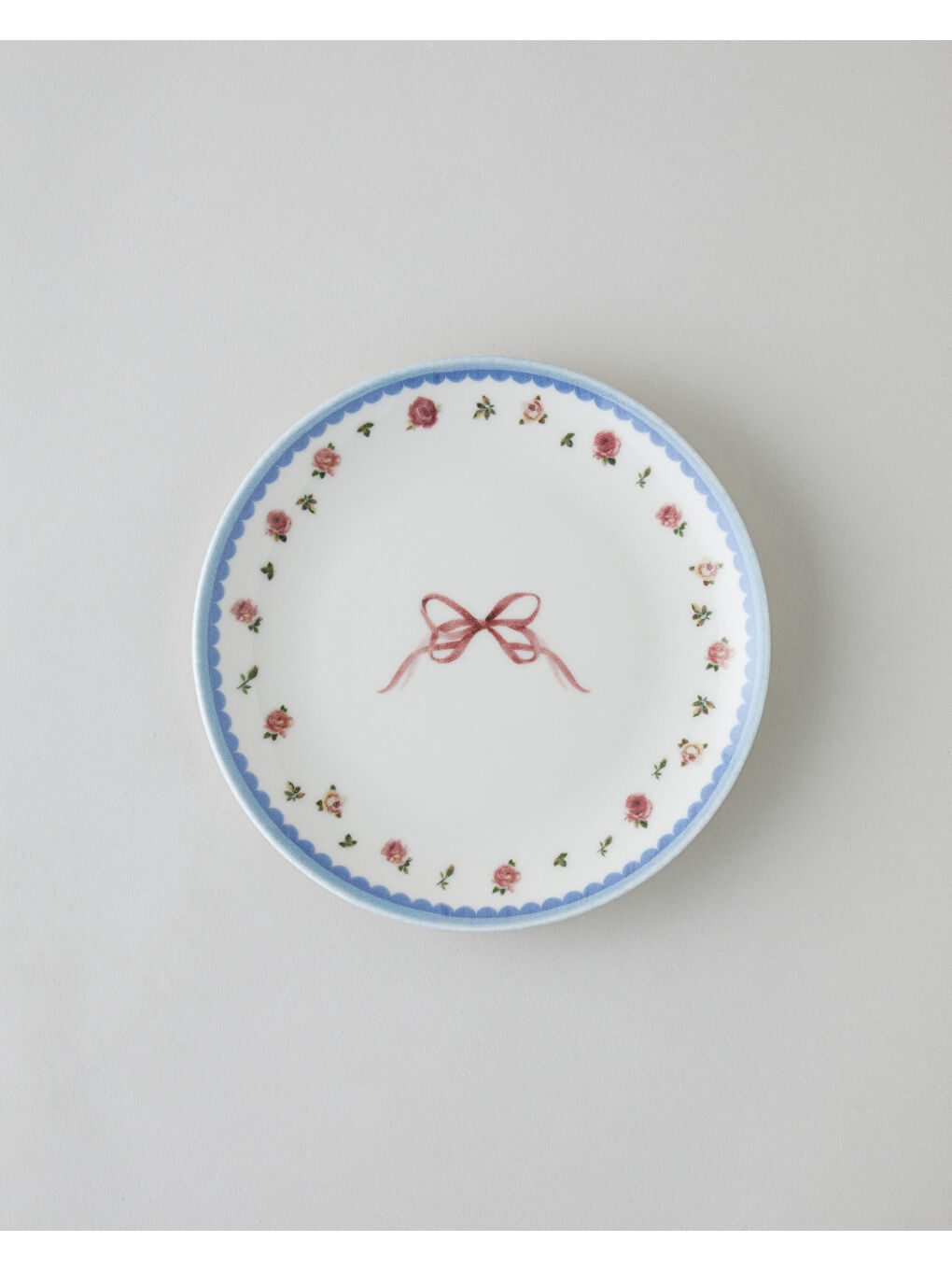 Beyaz Maze Porselen 6'lı Pasta Tabağı 19 cm Renkli-2