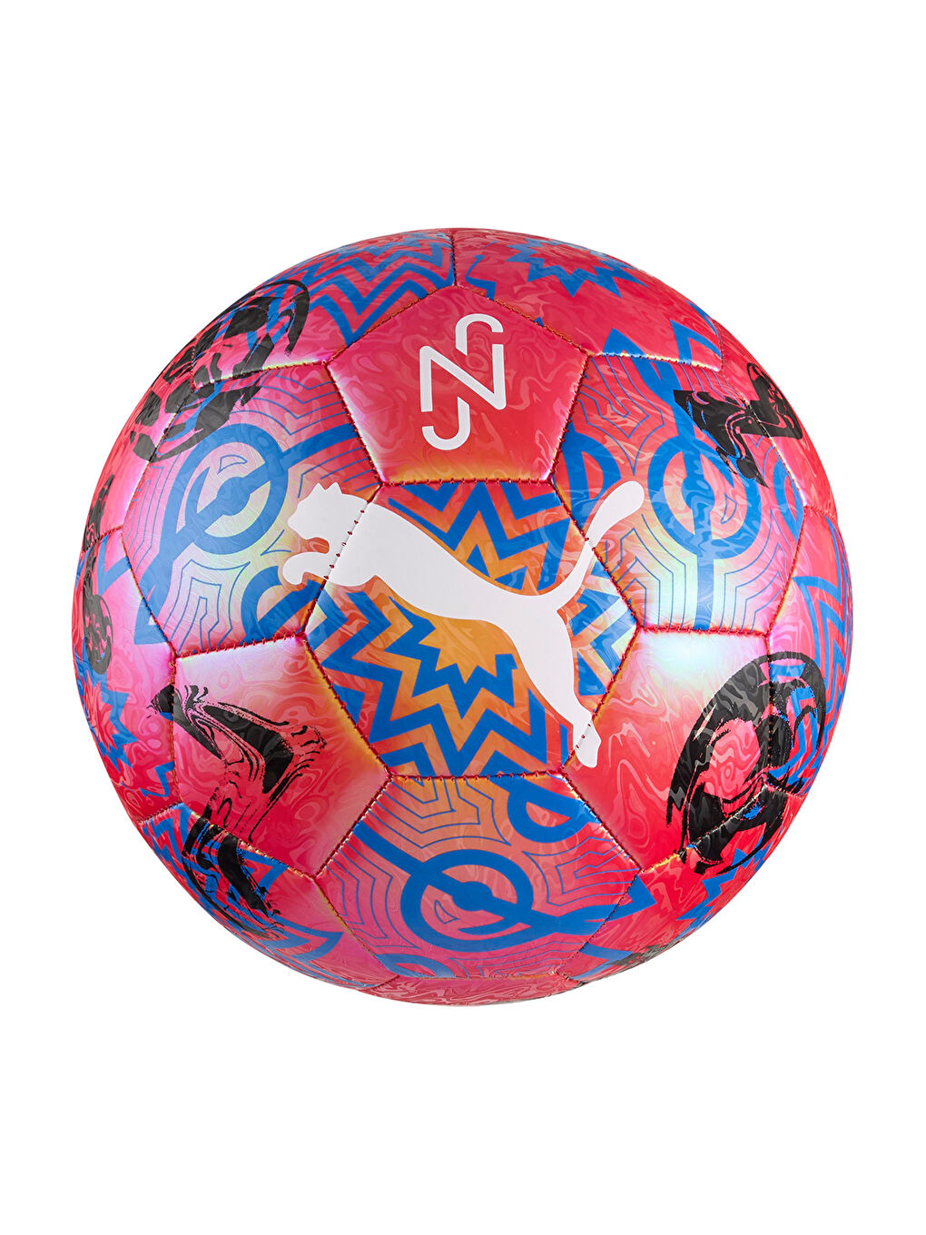 Karışık Neymar Jr Graphic Futbol Topu-1