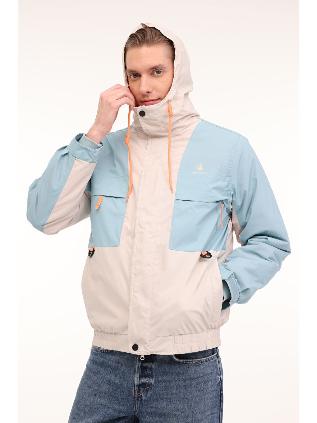 Mavi ML TOME 2URBN01 4PR AQUA Erkek Kısa Kapüşonlu Mont-4