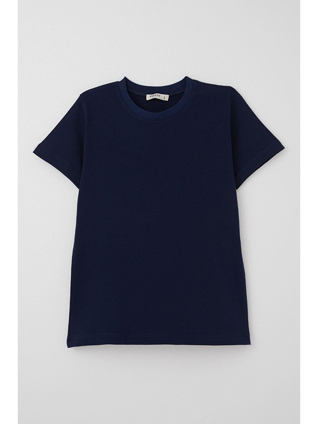 Erkek Çocuk Tişört Basic Lacivert (4-11 Yaş)