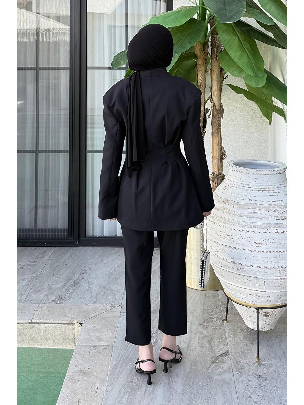 Pensli Ceket-Pantolon İkili Takım Siyah-3