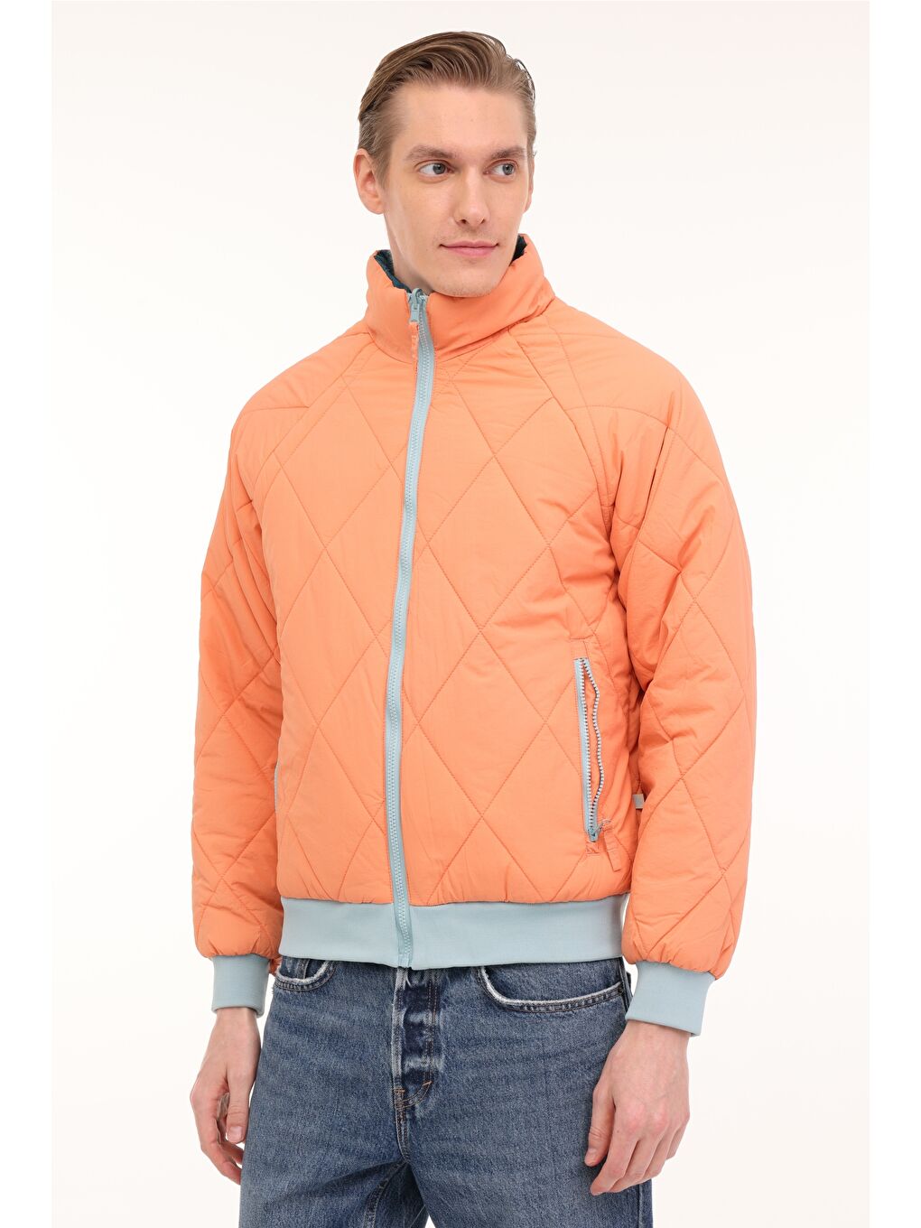 Mavi ML TOME 2URBN01 4PR AQUA Erkek Kısa Kapüşonlu Mont-5