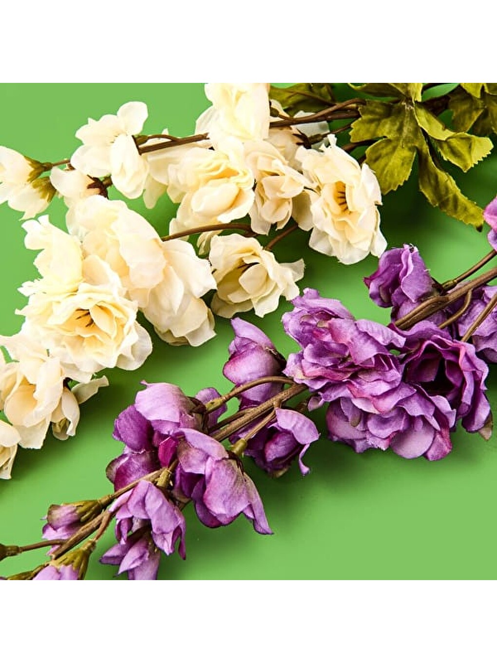 Karışık Delfinyum Dal Çiçek - Asorti - 82 cm-1