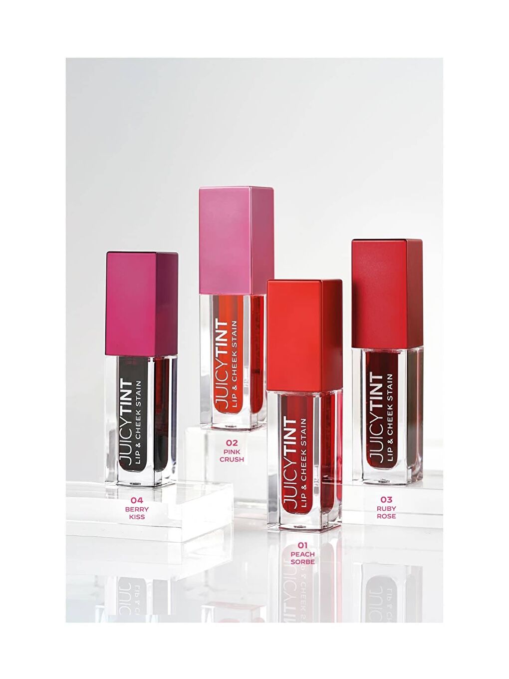 Juicy Tint Lip & Cheek Stain 02 Pink Crush Dudak ve Yanak Renklendirici 5,2 ml-2