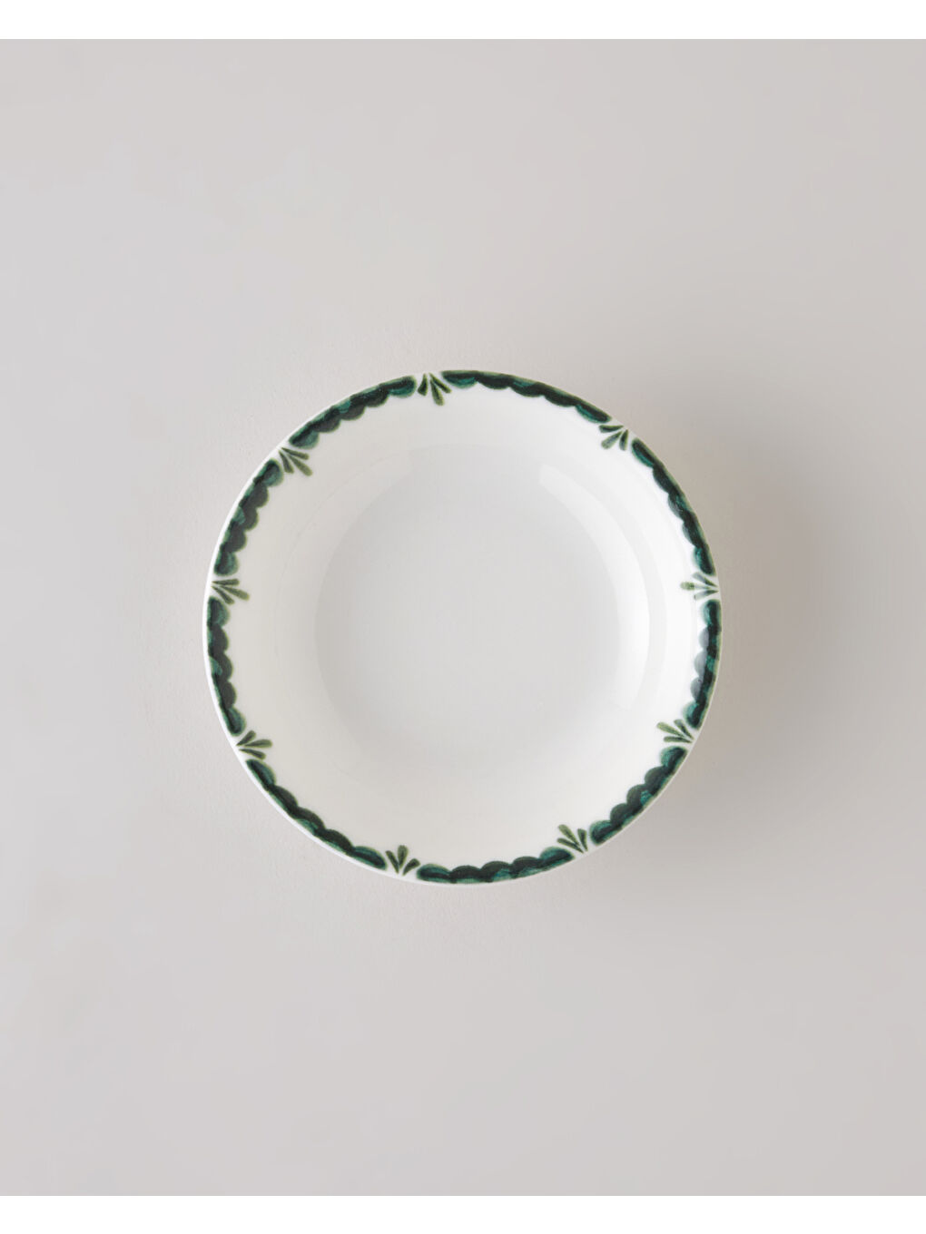 Gardenia Porselen Çerezlik 11 cm Yeşil-1