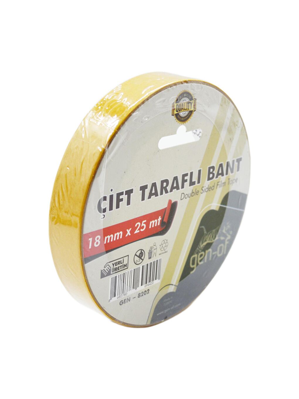 Çift Taraflı Bant 18x25 m (GEN-8202)-1