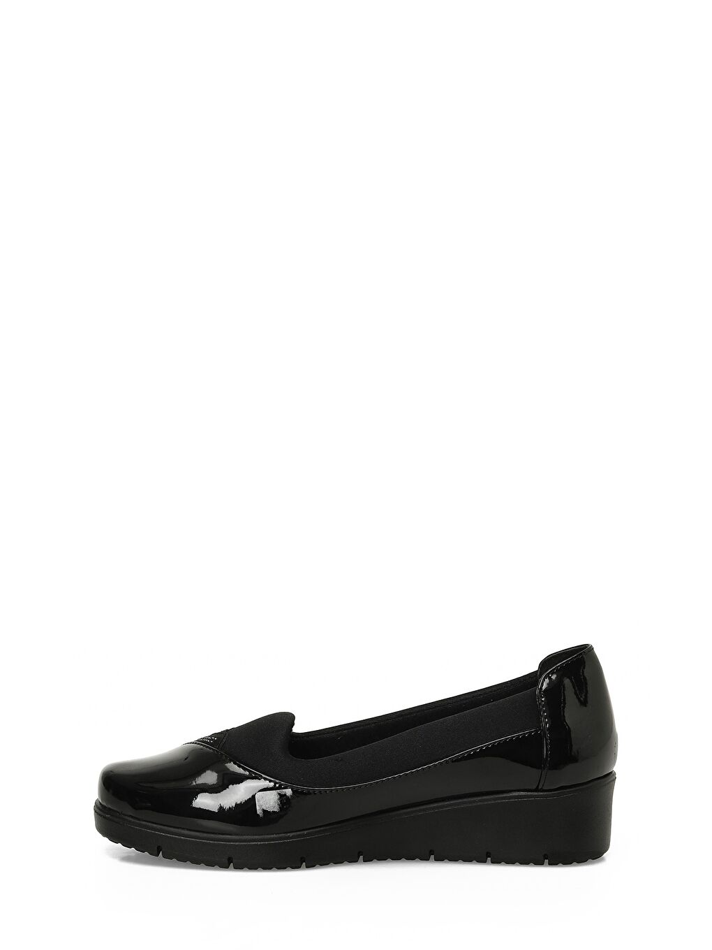 166739.RZ5FX Siyah Kadın Dolgu Topuk Ayakkabı-2