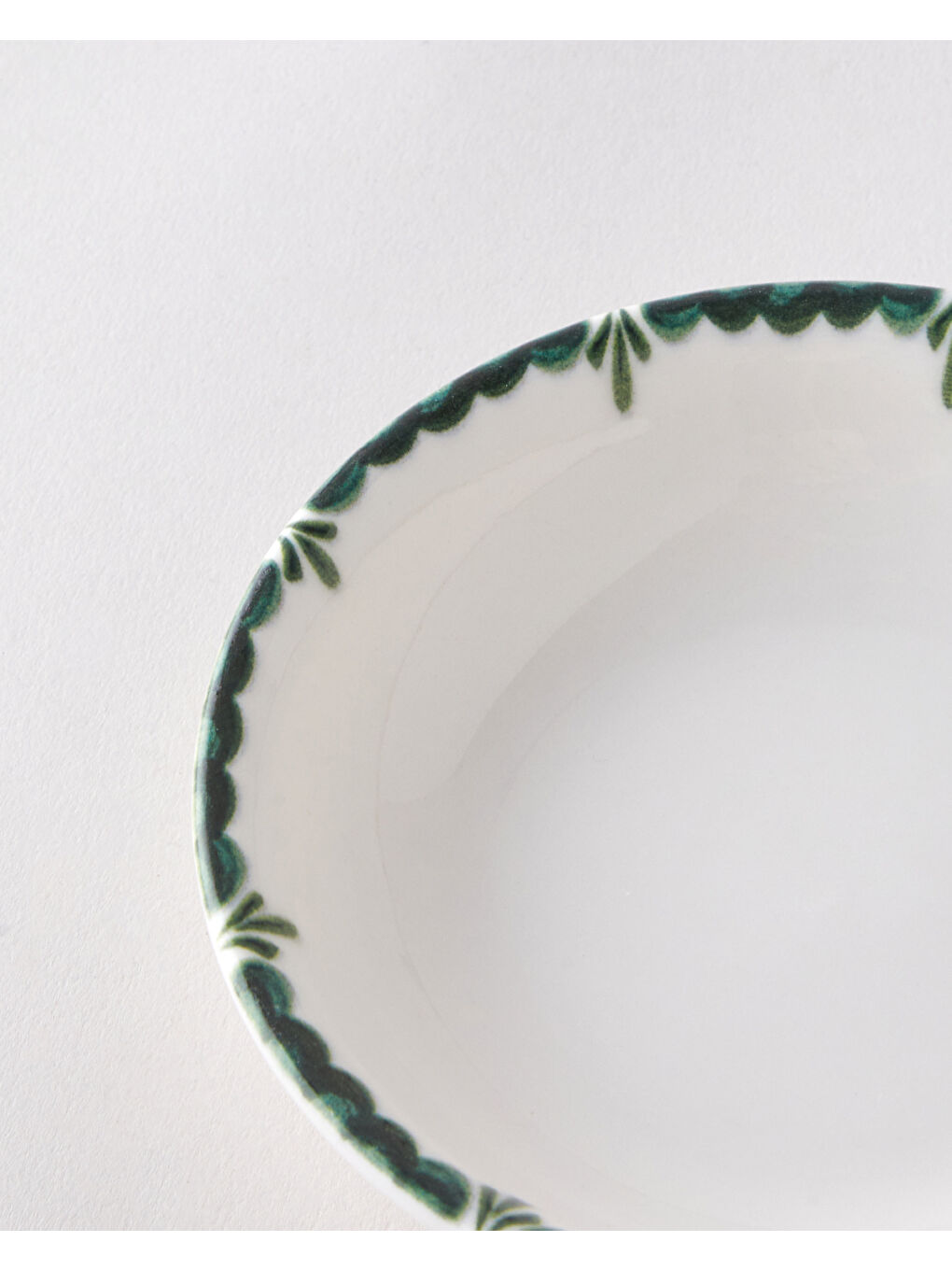 Gardenia Porselen Çerezlik 11 cm Yeşil-2