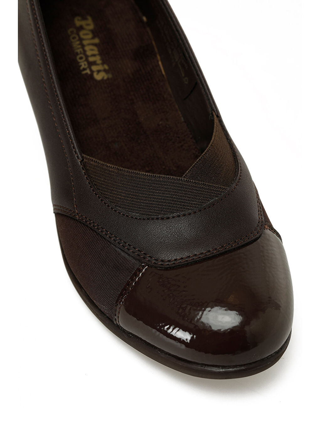 167028.RZ5PR Kahverengi Kadın Dolgu Ayakkabı-6