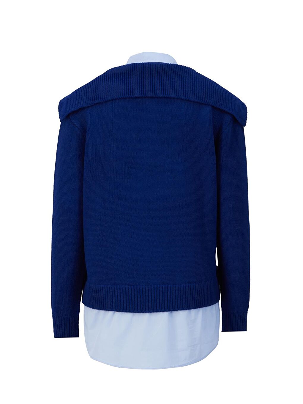 Poplin Mixli Kazak 24Kd4218 Lacivert-Mavi-6