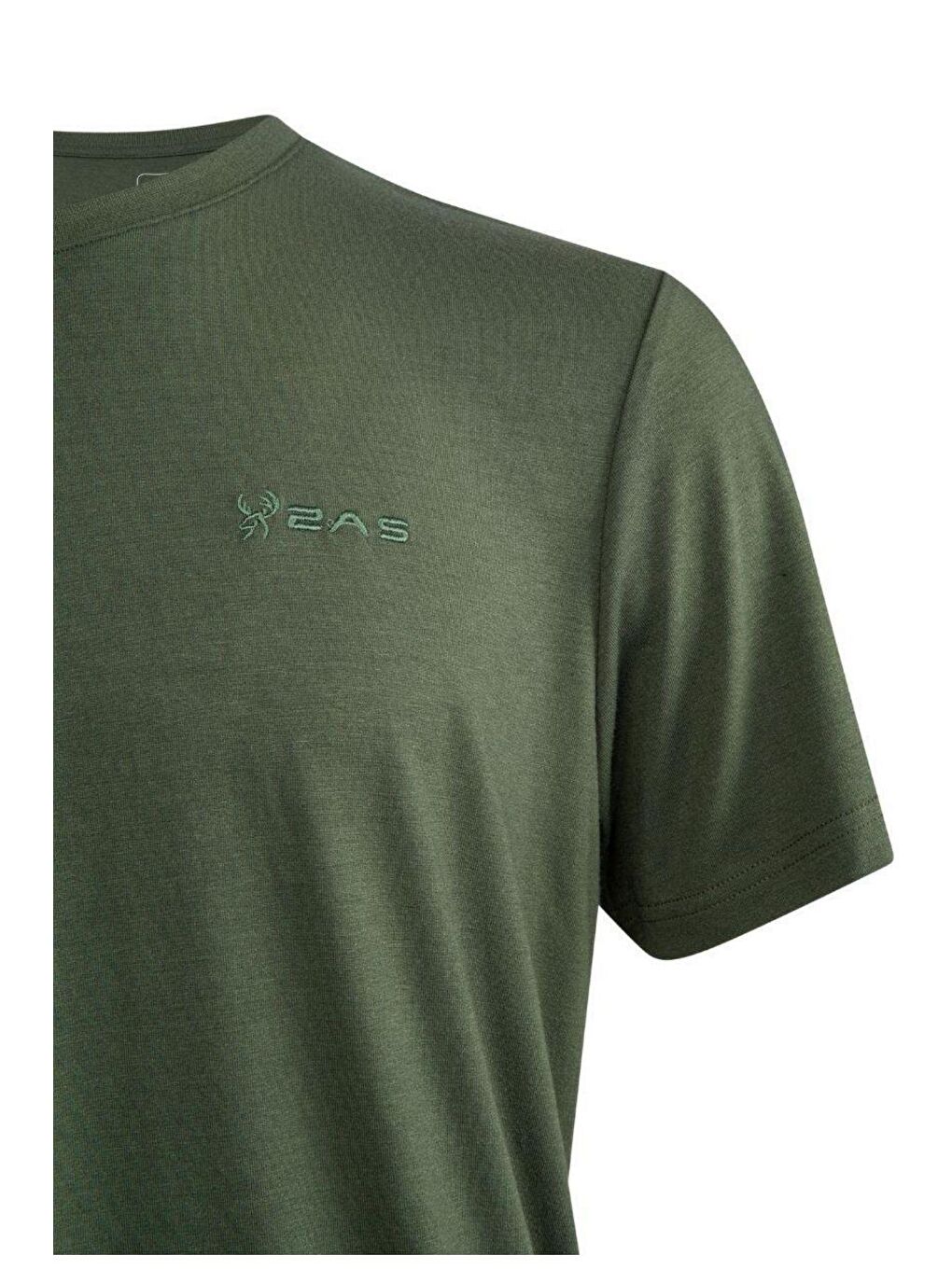 Winson Erkek Viloft Sıfır Yaka T-Shirt Haki-3