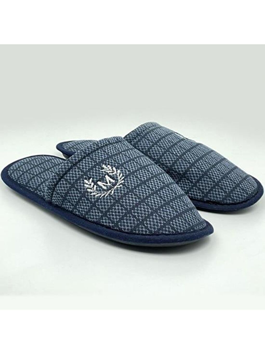 Lacivert MTF-2150 Erkek Terlik Ev Terliği-1