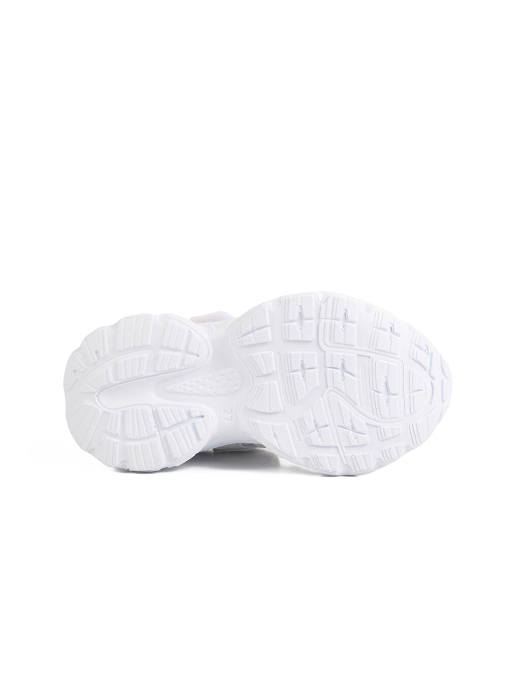 Beyaz Cırtlı Fileli Kız Çocuk Spor Ayakkabı 1500 P-4