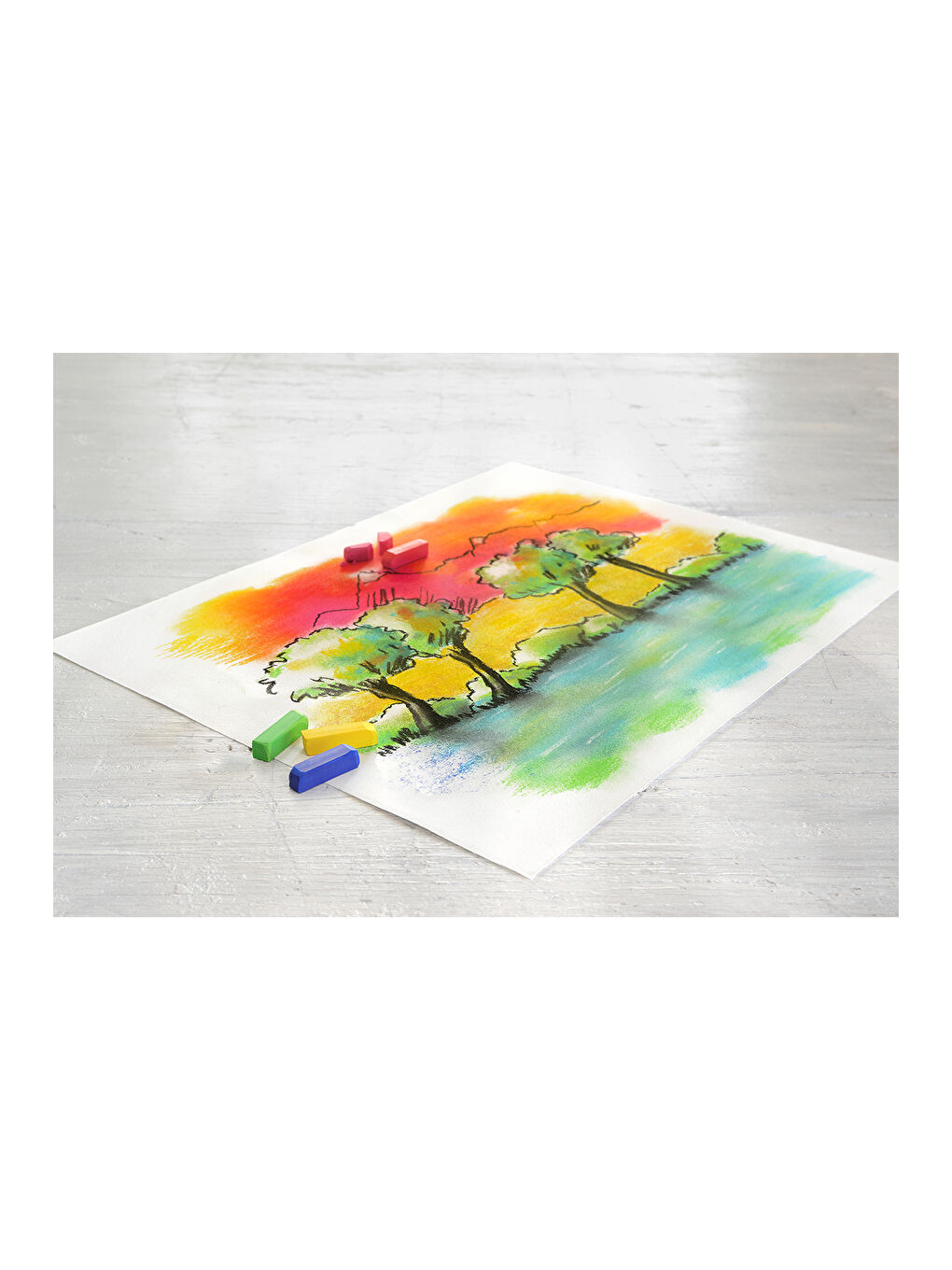 Creative Studio Mini Toz Pastel Boya (SOFT), 48 Renk, Yarım Boy, Parlak Ve Yoğun Renkler-2