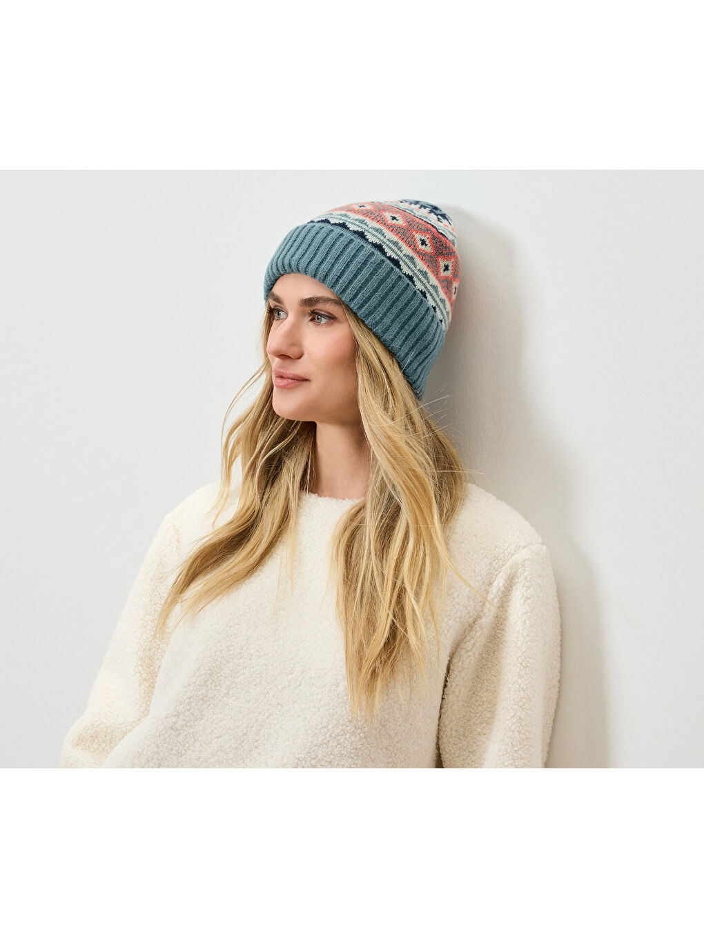 Norveç Örgü Kadın Yeşil Bere