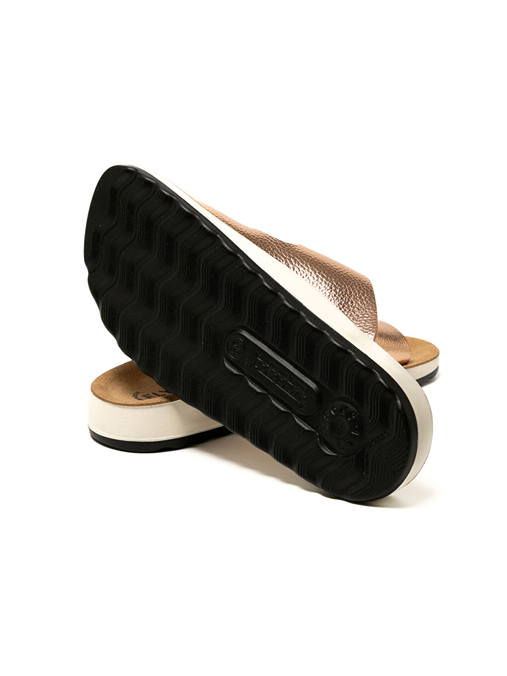 Sarı Kadın Altın Rengi Terlik 77 G64 ZC Slipper 6488- Dark Gold-5