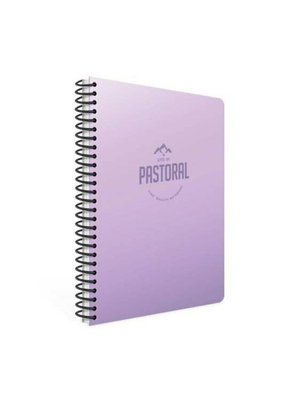 Gıpta Karışık Asorti Pastoral 17x24 96 Yaprak Plastik Kapak Spiralli Defter Kareli 4 Adet - 1