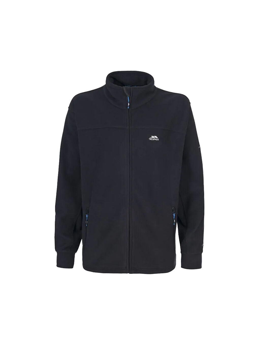 Bernal - Fleece At300 Erkek Siyah Polar Fermuarlı Sweatshirt-1