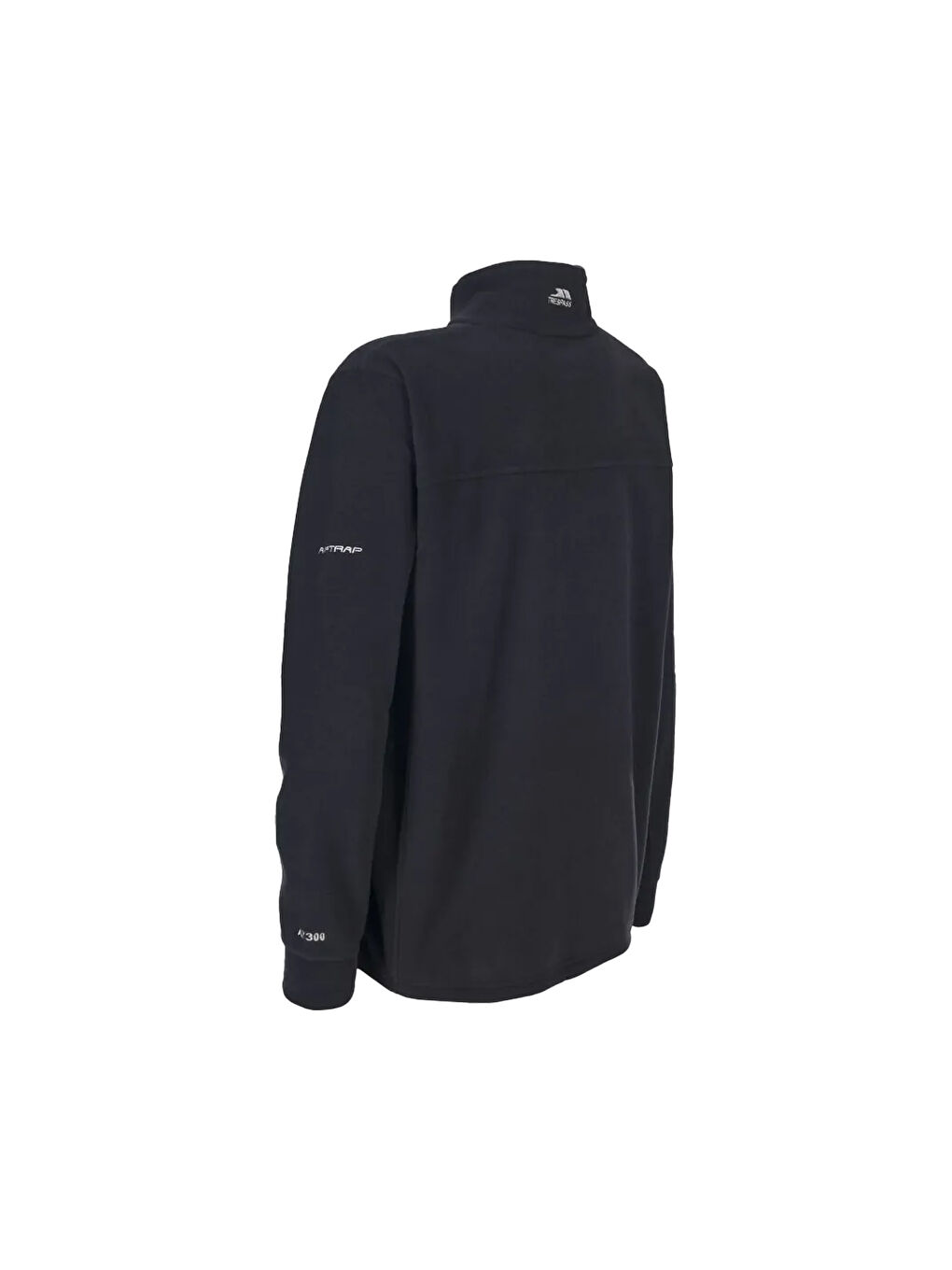 Bernal - Fleece At300 Erkek Siyah Polar Fermuarlı Sweatshirt-2
