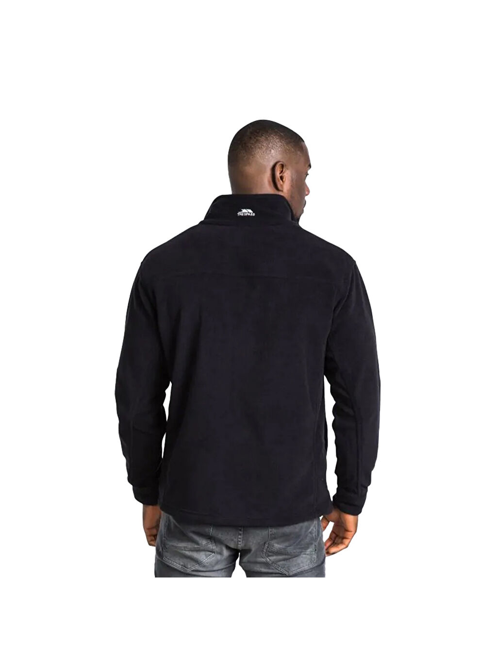 Bernal - Fleece At300 Erkek Siyah Polar Fermuarlı Sweatshirt-3