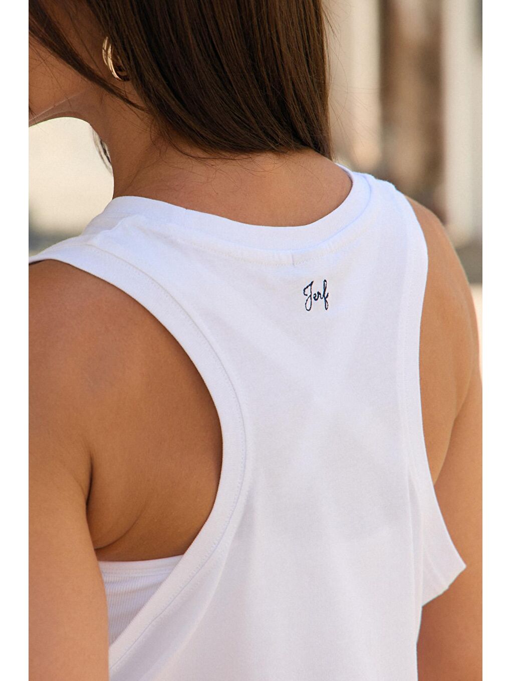 Beyaz Üst Giyim, Atlet, Aura-1