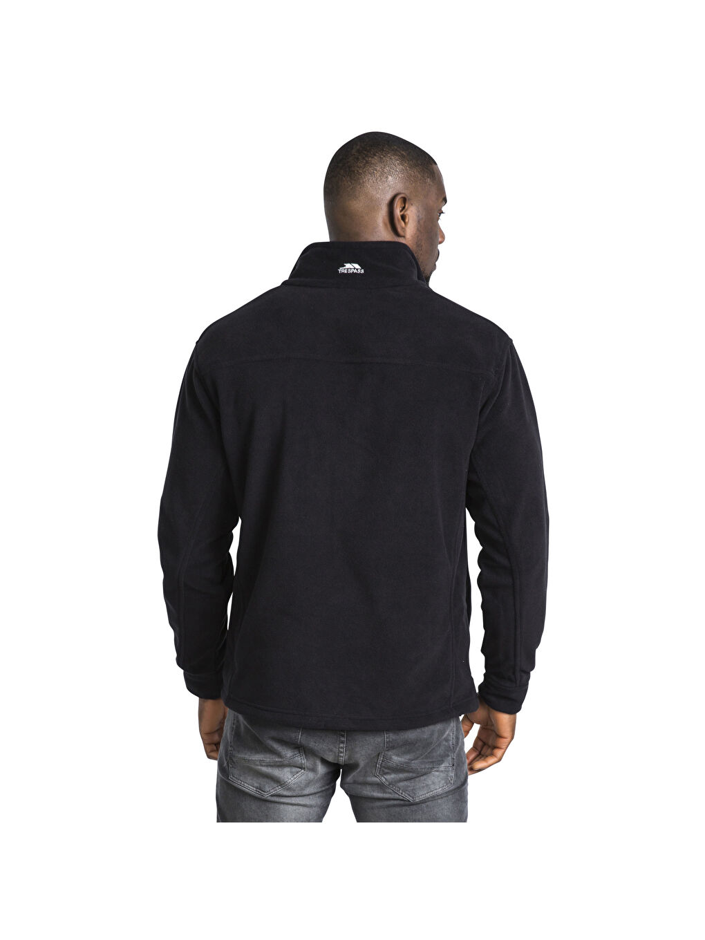 Bernal - Fleece At300 Erkek Siyah Polar Fermuarlı Sweatshirt-9
