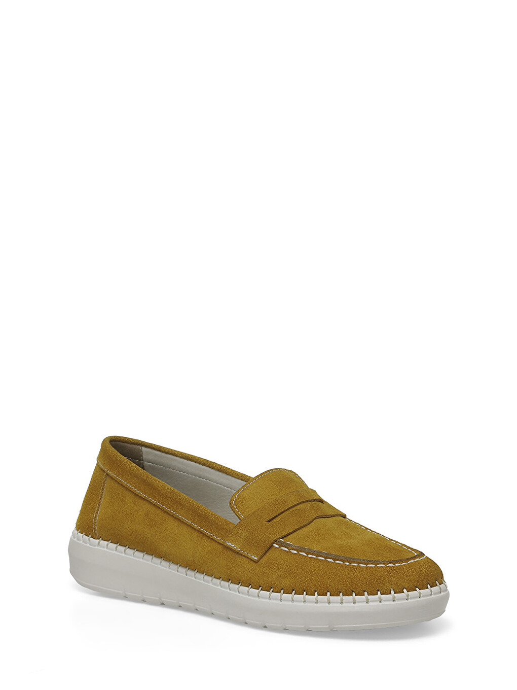 Sarı 166106.nz4fx Hardal Kadın Loafer-1