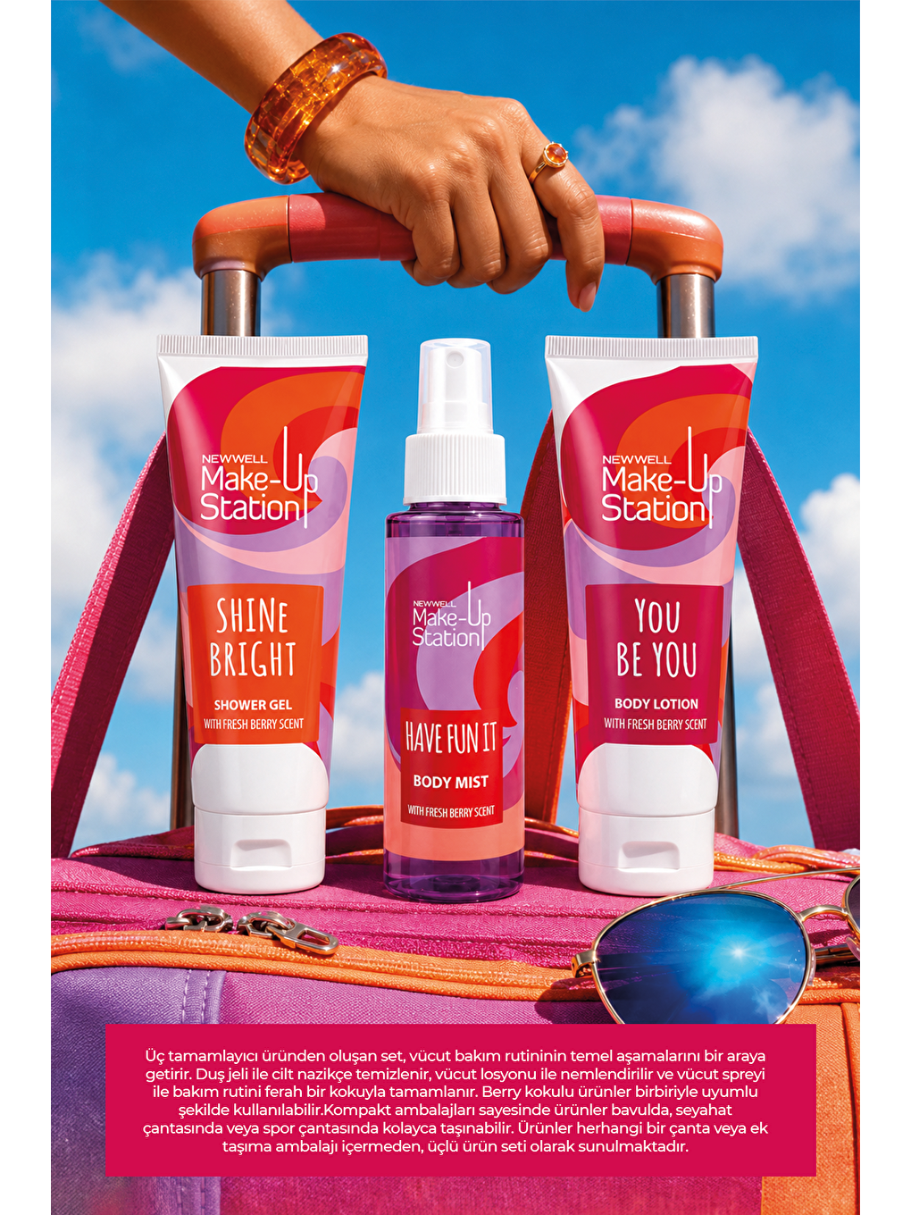 Make-up Station Be Proud Treat Yourself Travel Body Care Set | 3’lü Seyahat Vücut Bakım Seti-2