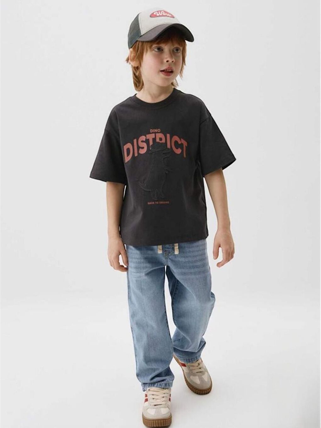 Mavi Erkek Çocuk WİDE LEG BAGGY FİT JEANS Pantolon 4-14 Yaş