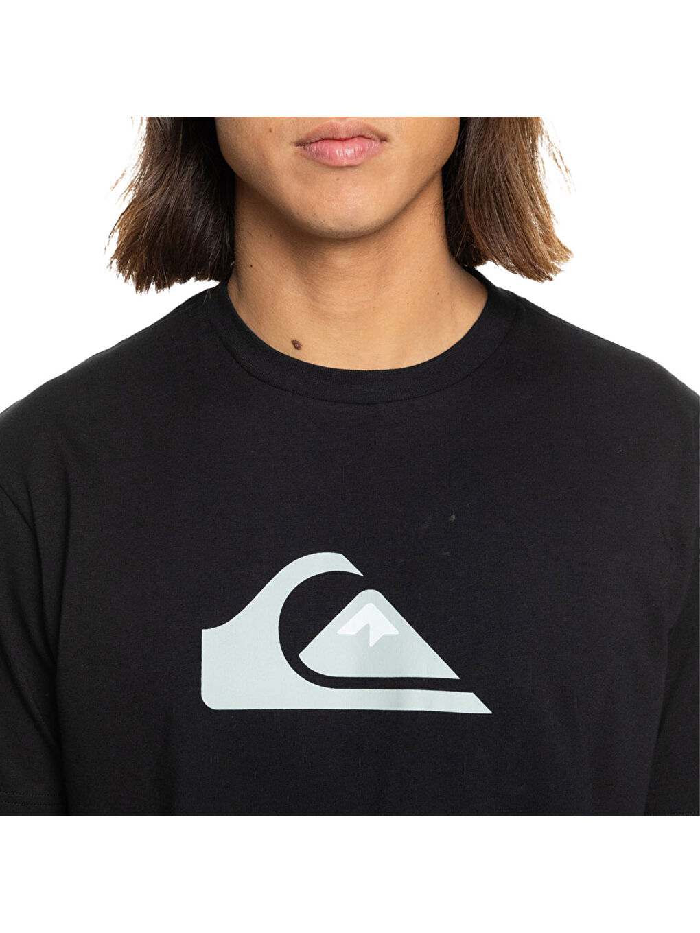 Comp Logo Erkek Siyah Tişört-3